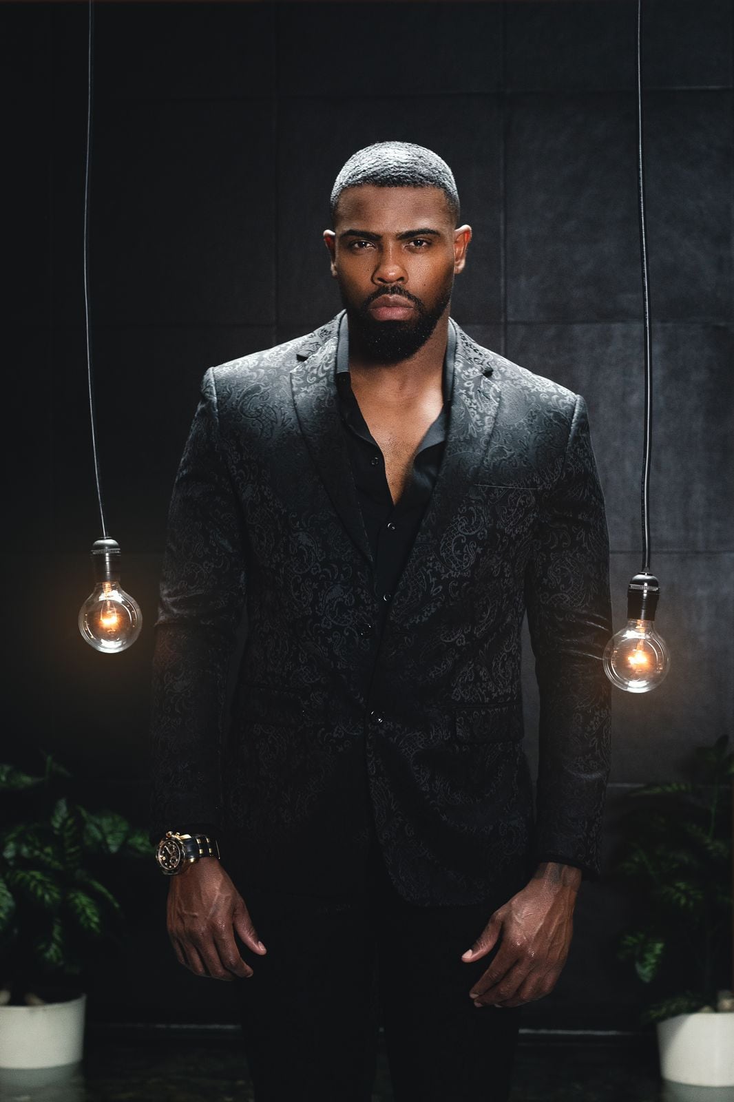 El modelo limonense Kelvin Maxwell