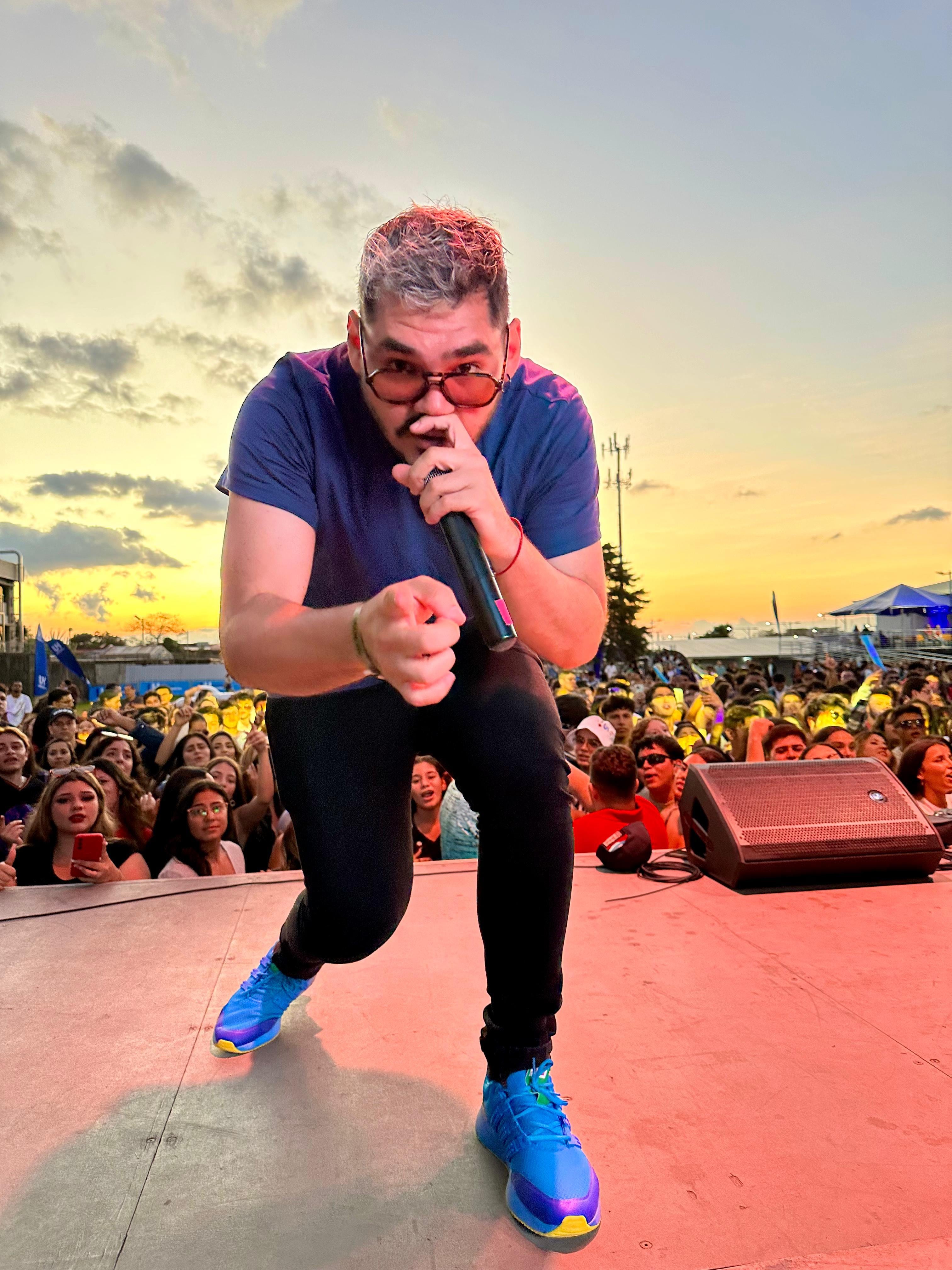 Danny Álvarez, locutor El Danny