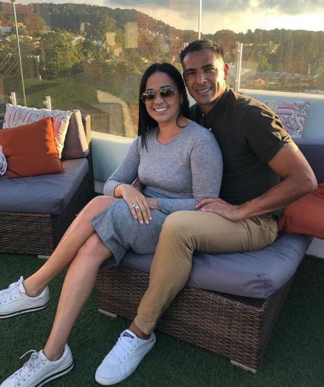 El defensor está casado con Grettel Moraga y tiene dos hijos. Instagram.