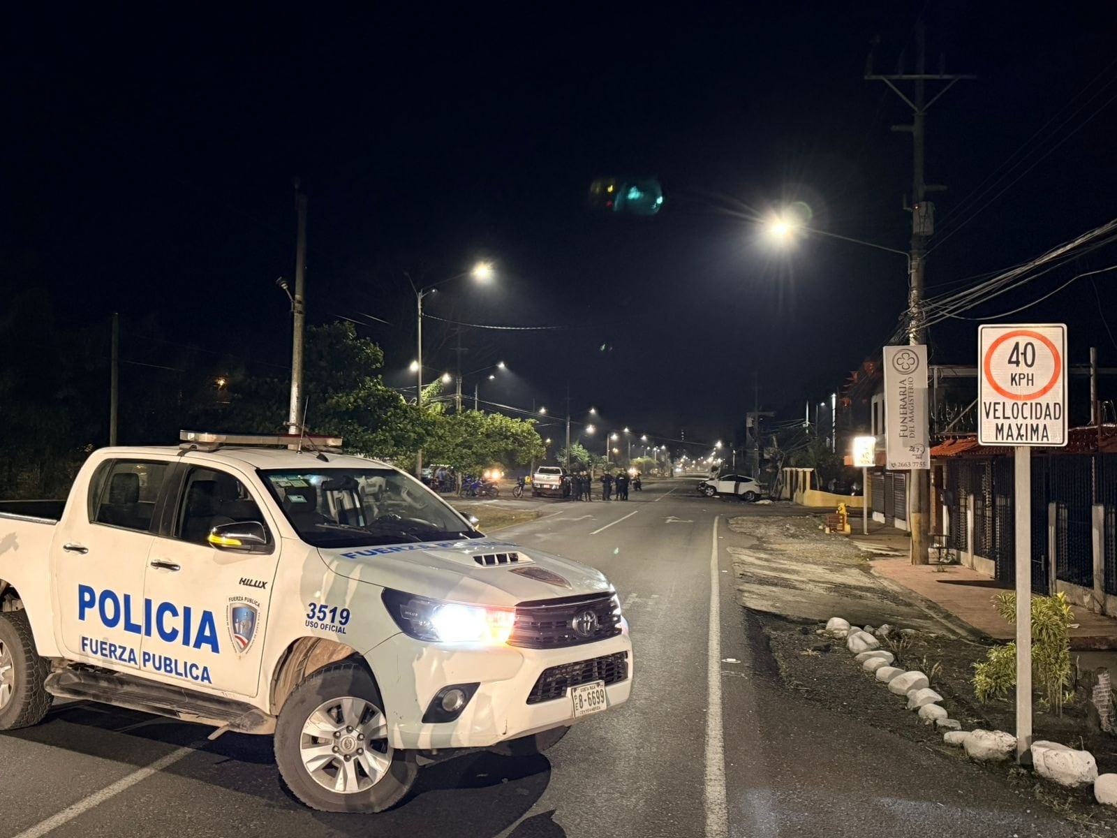 El conductor del carro que causó la tragedia fue dejado en libertad. Foto Puntarenas Hablando al Chile.