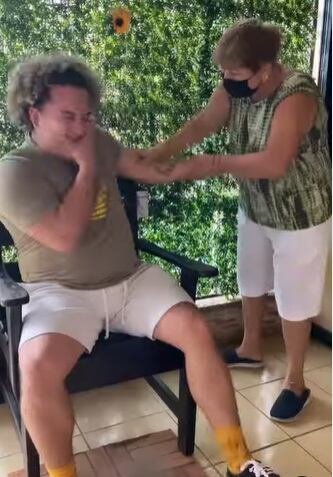 Bernardo "Choché" Romano fue sobado el pasado 24 de agosto por doña Florencia Calderón Cambronero en San Rafael de Alajuela