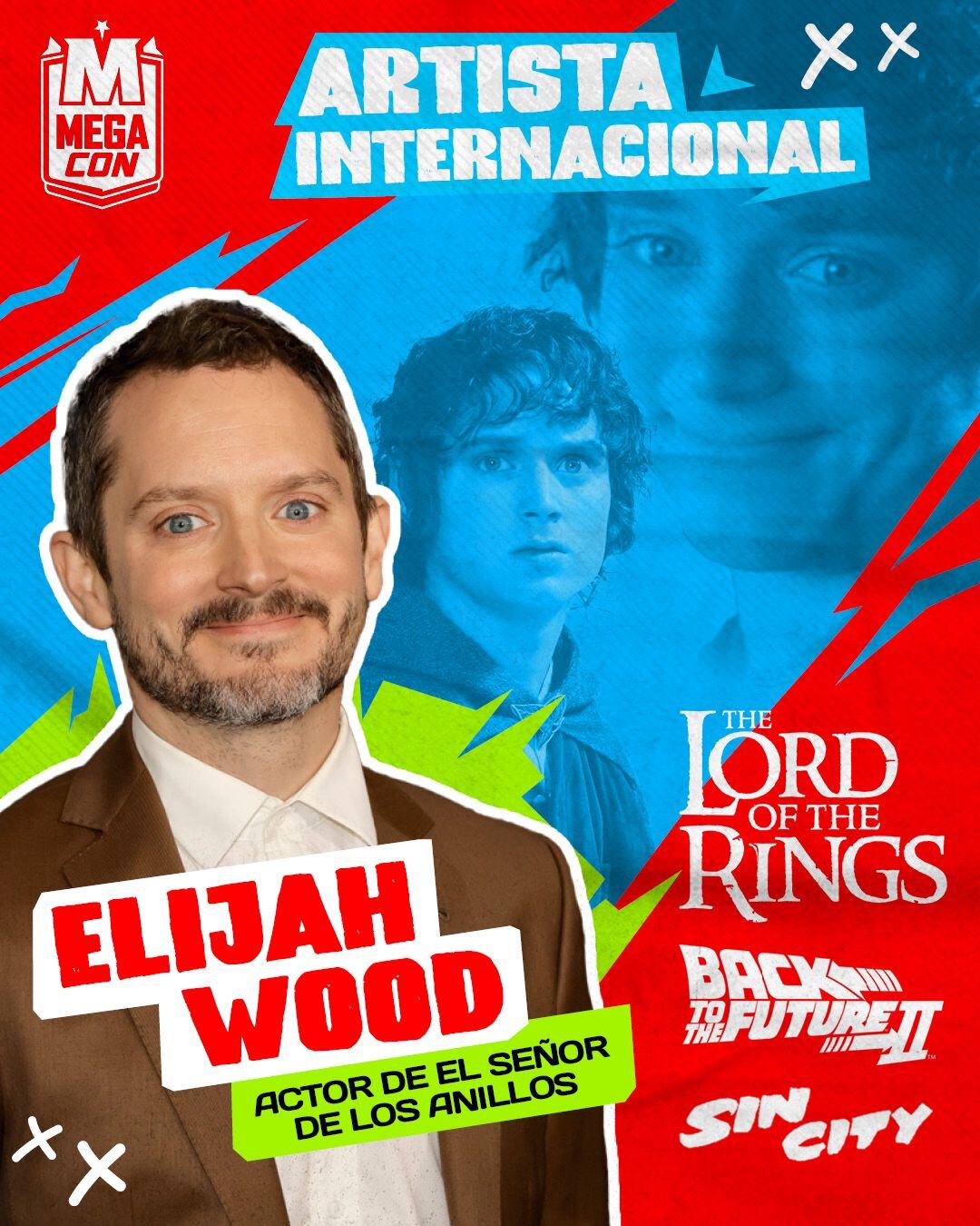 La segunda edición del Megacon 2025 promete ser inolvidable, especialmente porque contará con la presencia de Elijah Wood, el actor que dio vida a Frodo en la trilogía de El Señor de los Anillos.