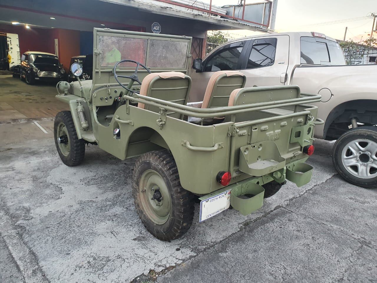 Chuzo, Javier Soto, Jeep Willys 46