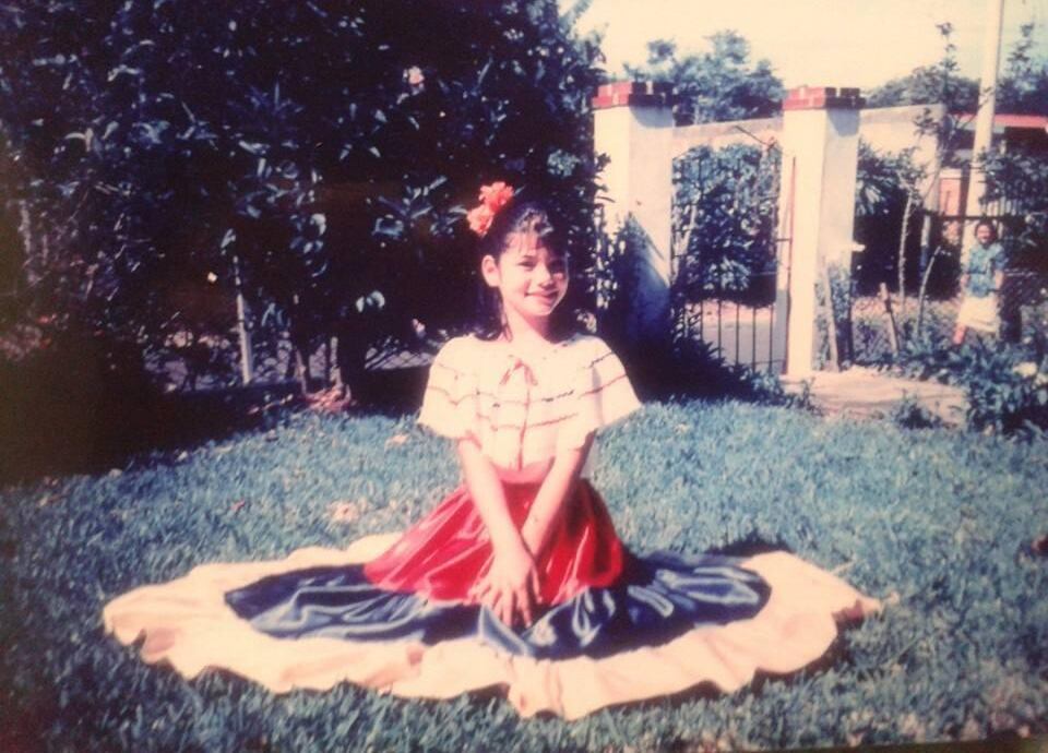 Actriz Adriana Víquez