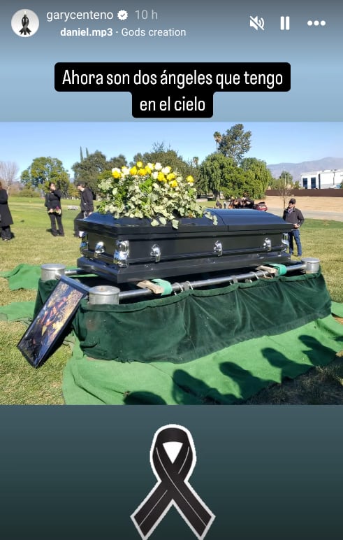 El papá de Gary Centeno ya recibió su santa sepultura.