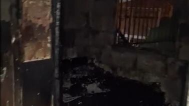 Cargador de celular sería la causa por la que papás de legionario tico perdieron su casita