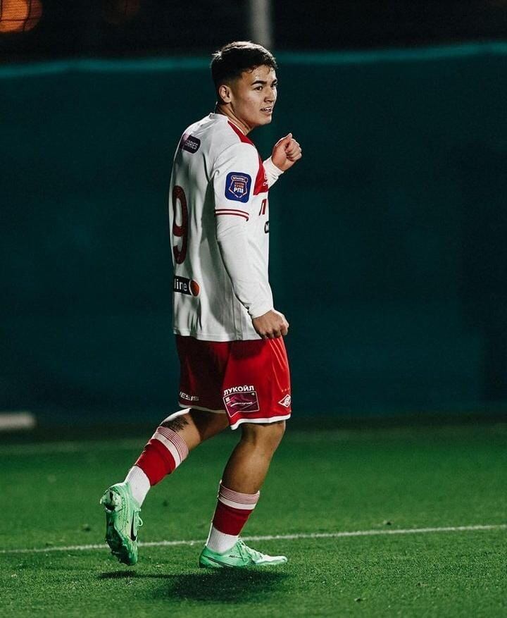 Manfred Ugalde anotó el segundo gol con el Spartak de Moscú