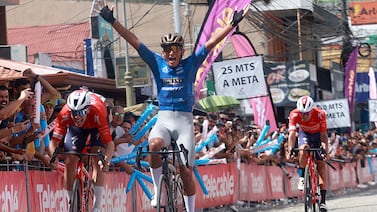El ecuatoriano Wilson Haro ganó la quinta etapa de la Vuelta Ciclística a Costa Rica