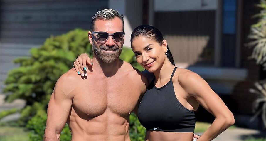 José Francisco "Cocha" Alfaro y su esposa Karol Uzaga.