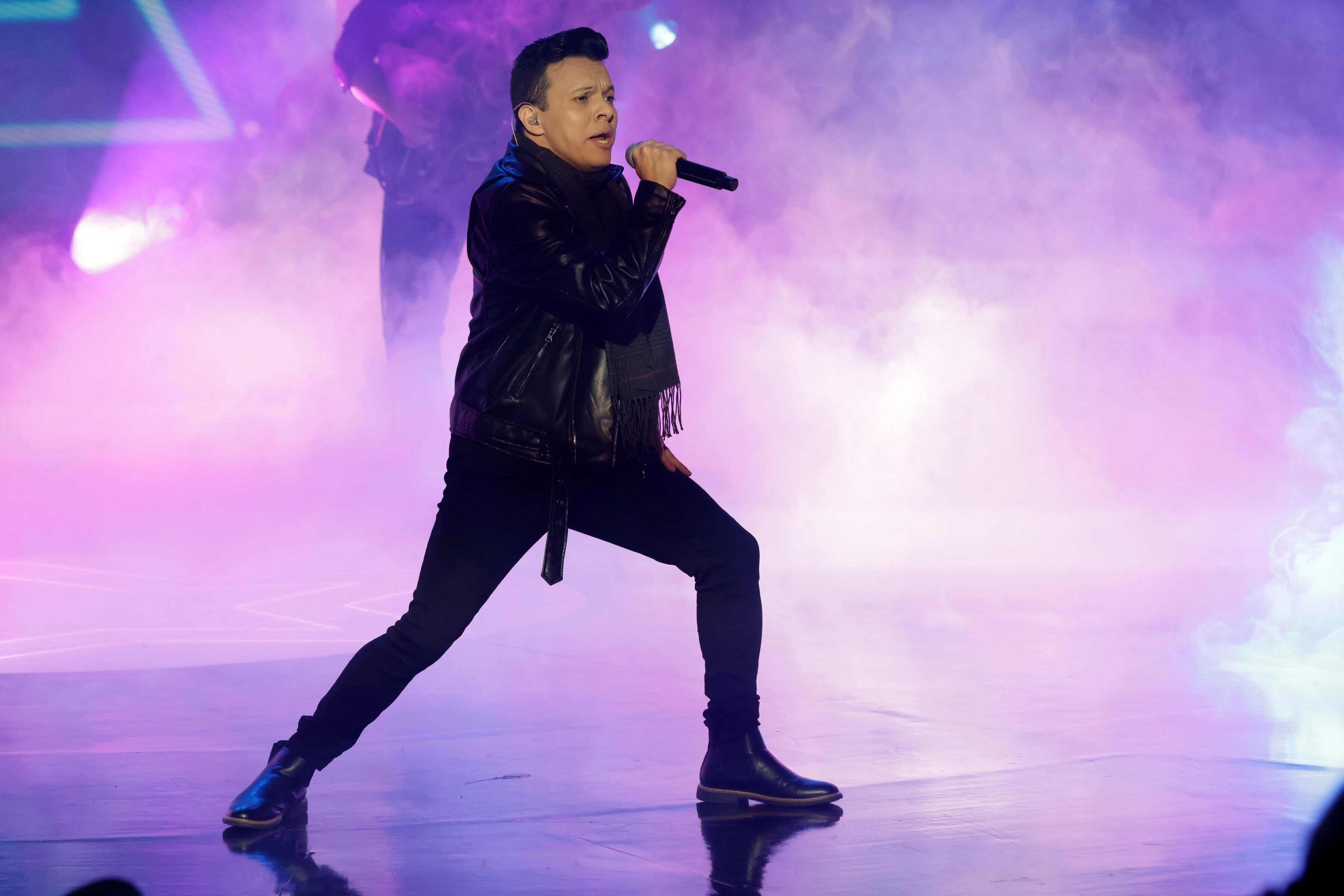 05/11/2023. Teletica, Sabana Oeste. Hora: 07:00 p.m. Gala número 10 de Nace una Estrella, grabada en el estudio Marco Picado de Teletica. En la foto, César Fuentes. Fotos: Mayela López