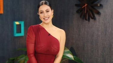 Thais Alfaro se puso romántica por culpa de joyas que lució al aire en canal 7