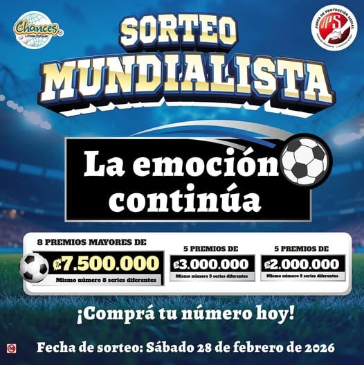 Chances este viernes 27 de febrero