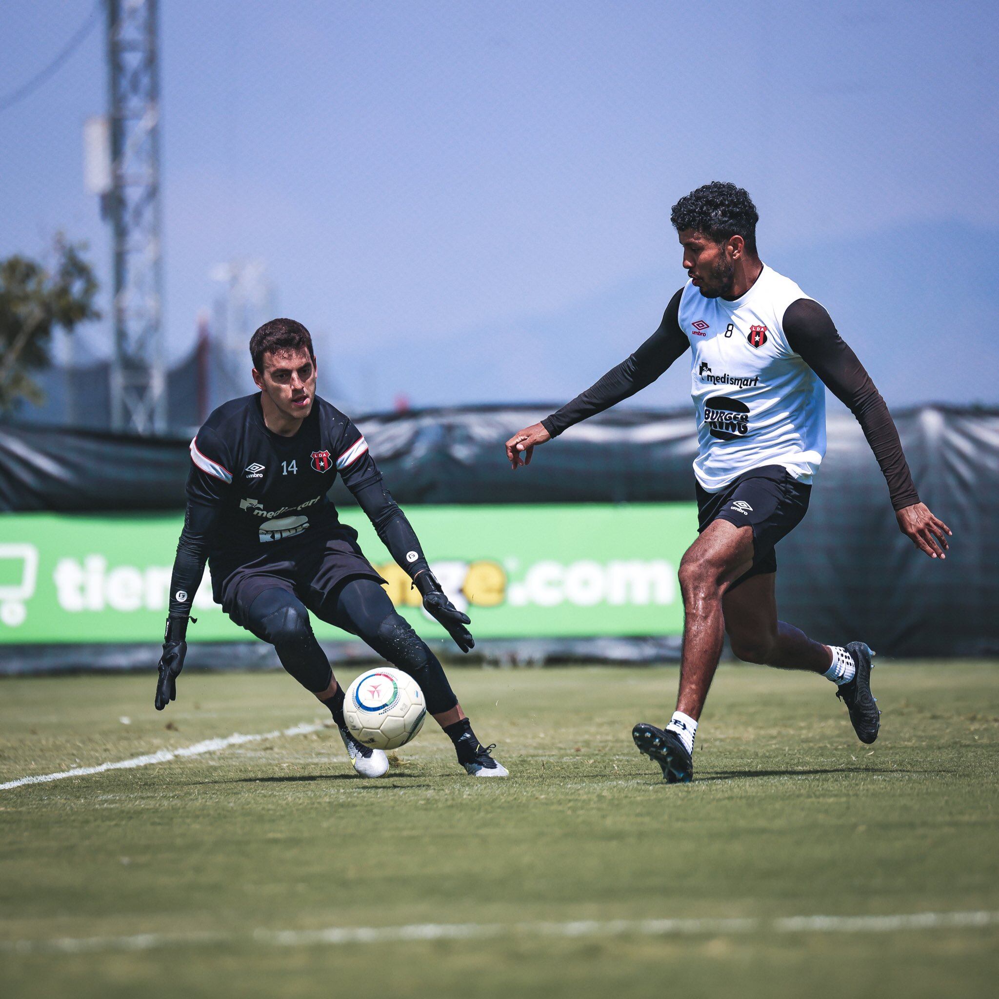 Alejandro Duarte aún no debuta con Liga Deportiva Alajuelense; mientras que Johan Venegas anda en busca de ritmo.