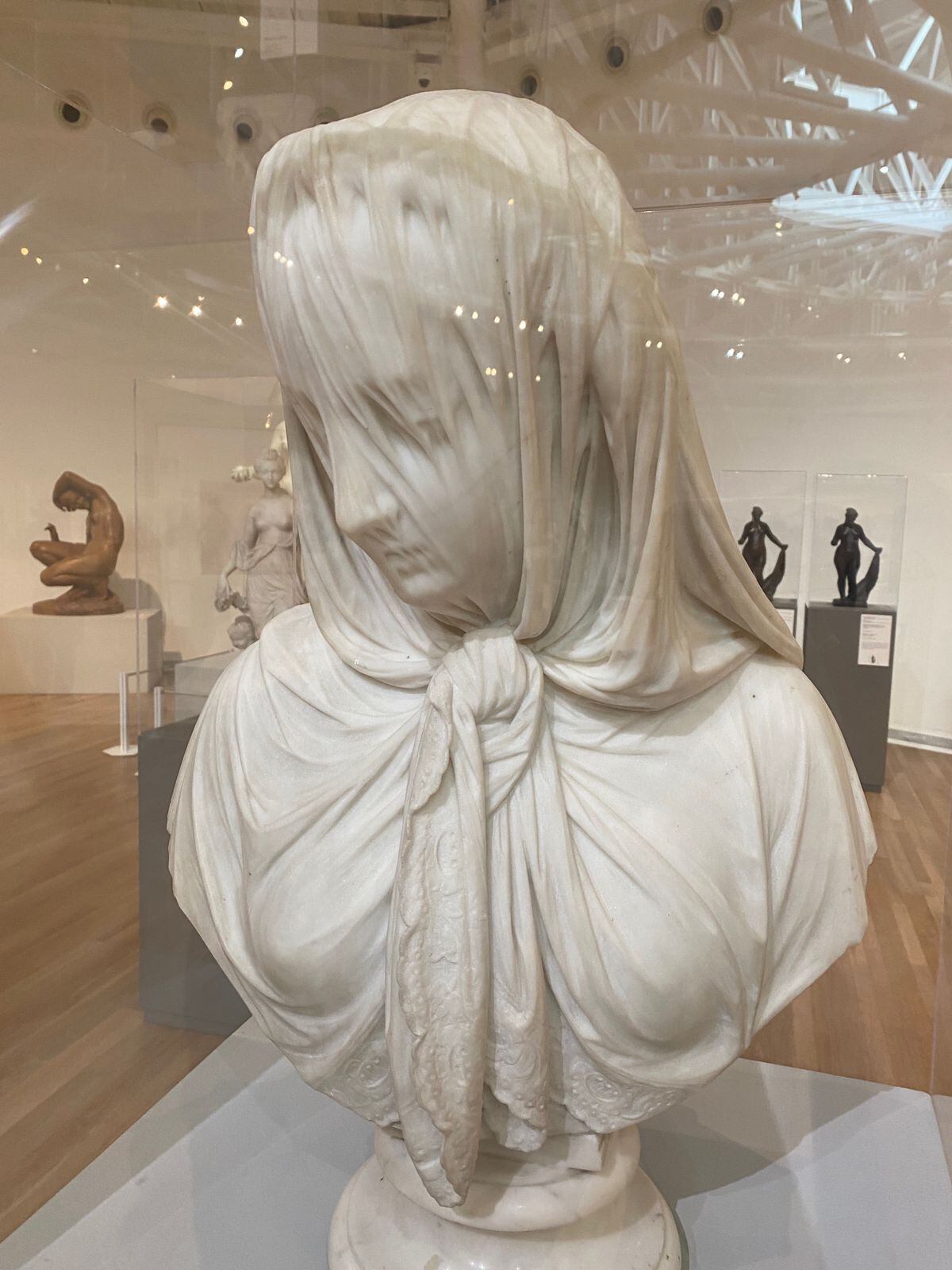 Las esculturas que hay en este muso son espectáculares.