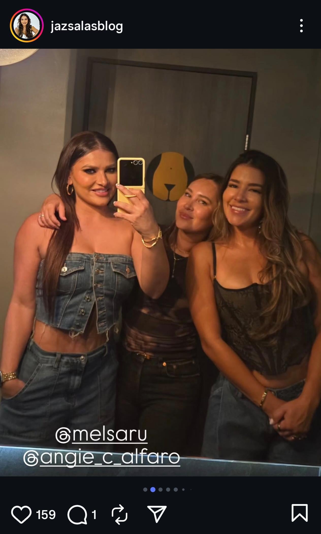 Cristian Gamboa, su esposa Melissa