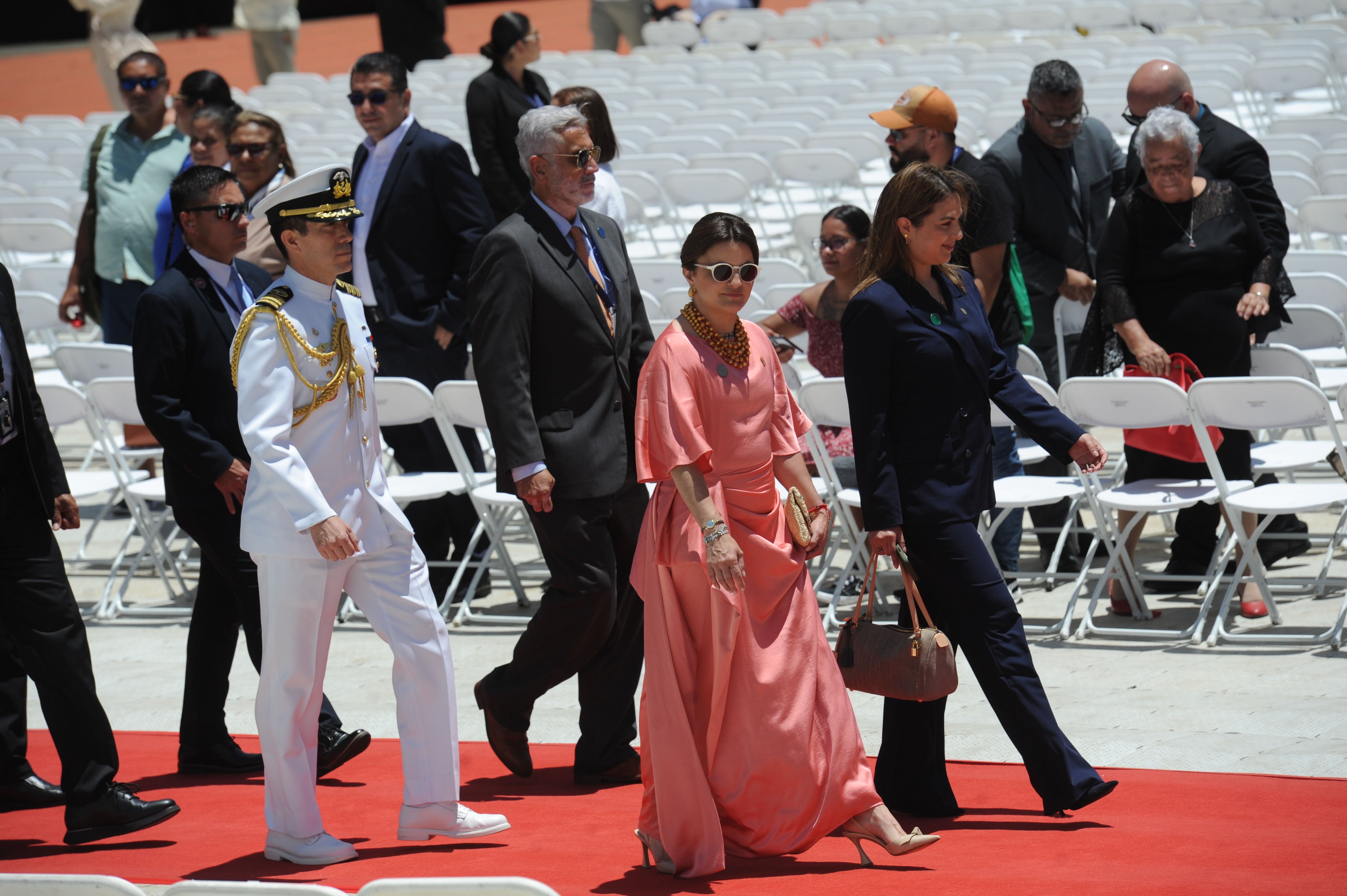 08/05/2026 San José, Sabana, Estadio Nacional traspaso de poderes en Costa Rica para el periodo 2026-2030, donde la Sra Laura Fernández Delgado asumirá la presidencia número 50 del país. La ceremonia, que marcará la transición de Rodrigo Chaves a la nueva administración, incluirá actos protocolarios y culturales. Fotografía: Marvin Caravaca.