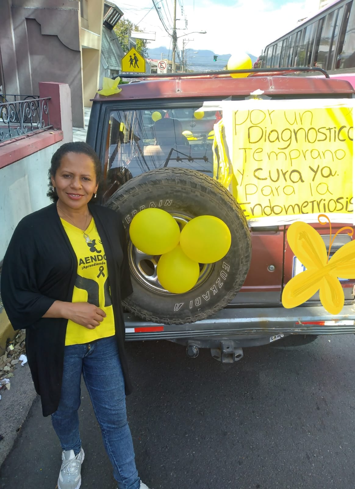 Ana Cruz Acevedo es una nicaragüense bien valiente que se vino para Costa Rica hace 27 años