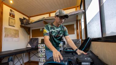 De repartidor de comidas a ser el fisioterapeuta “oficial” del Chirripó