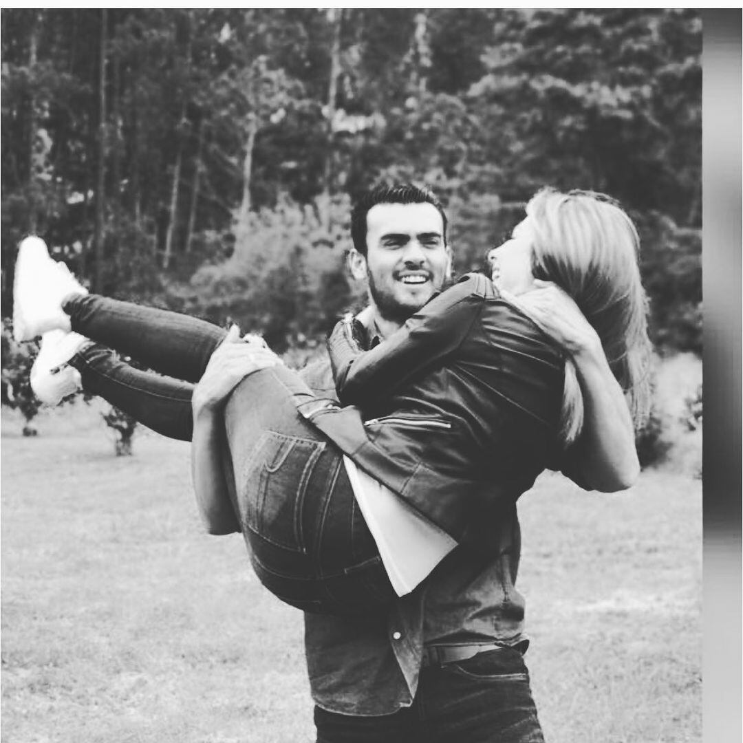 El esposo de Glenda Peraza, Byron Garita.