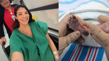 Marianela Valverde por fin pudo hacer una de las cosas que más quería con su hija tras su nacimiento