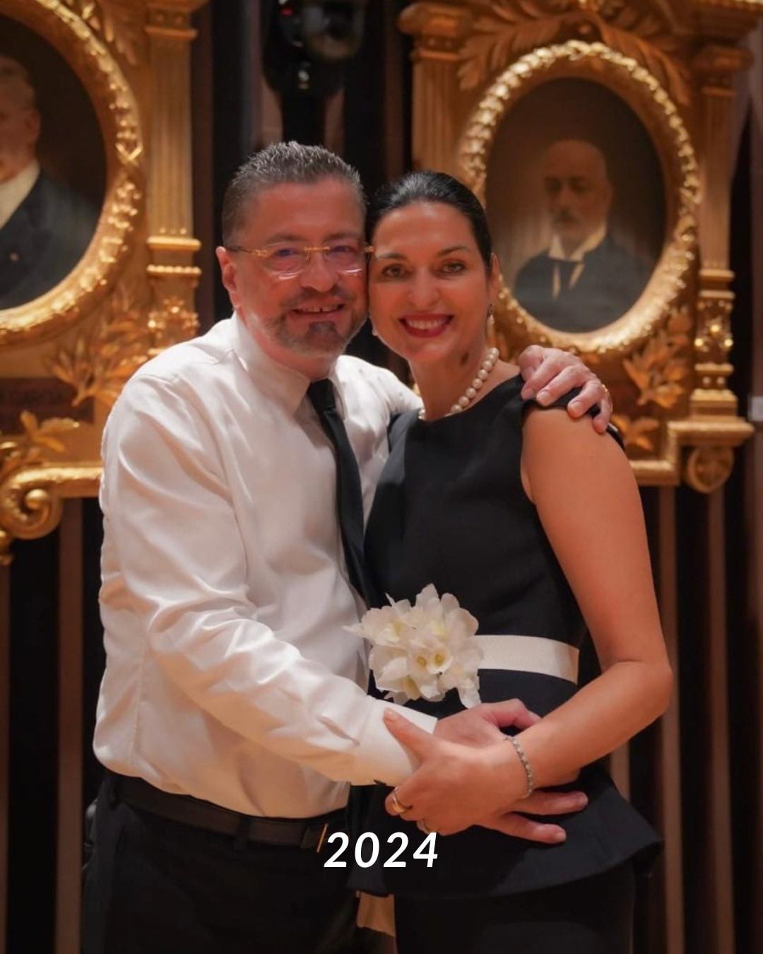 Rodrigo Chaves y Signe Zeikate