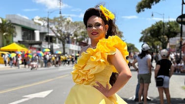 Pride 2025: Ayleen Moon deslumbró con vestido de reina, pero su brillo se debía a algo muy especial