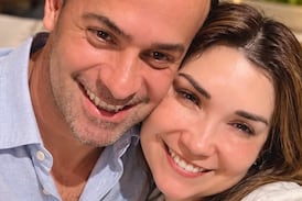 La picante advertencia que le hizo novio a Ginnés Rodríguez en televisión nacional