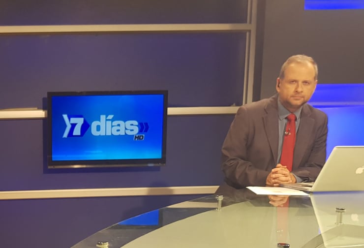 Rodolfo González, periodista y director de 7 Días y a partir de este 17 de febrero de 2026 director de Telenoticias.