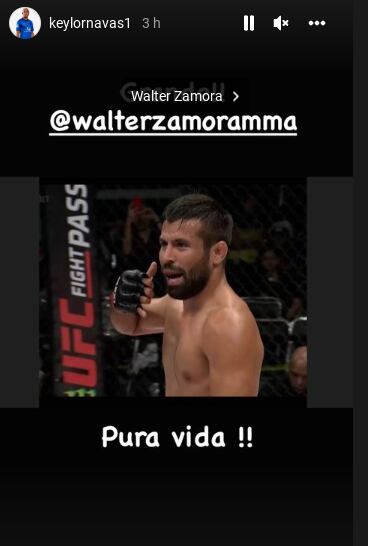 Keylor Navas, Wálter Burro Zamora