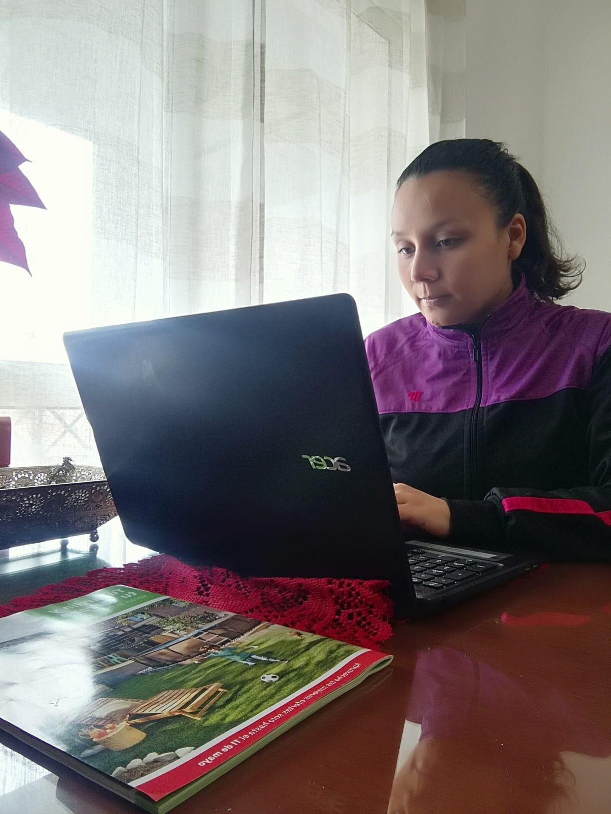 Kimberly Delgado Fernández es una tica que esta haciendo cuarentena en España por el coronavirus