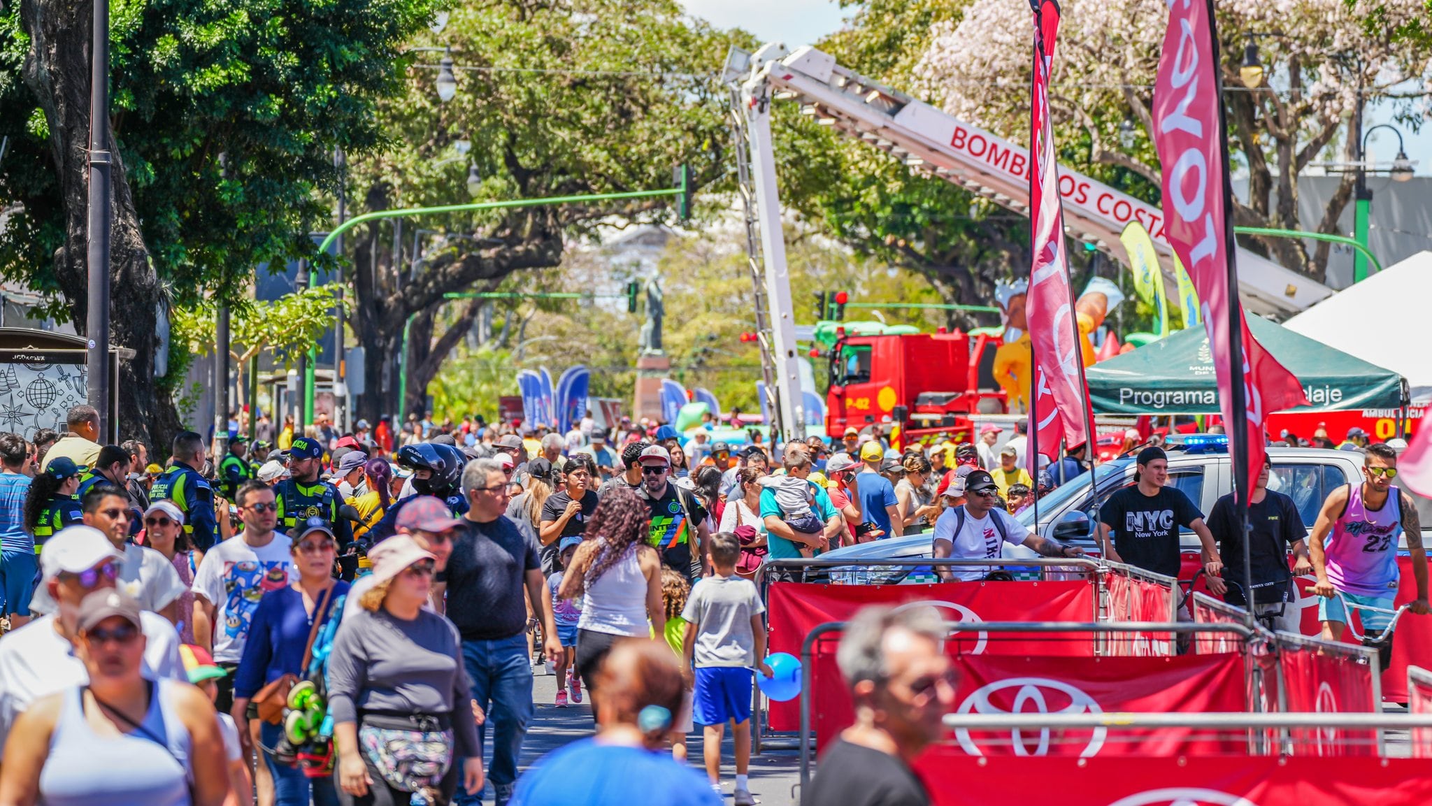 Este domingo 3 de marzo se vivió el segundo “Domingo Familiar sin Humo” que organiza la municipalidad de San José.