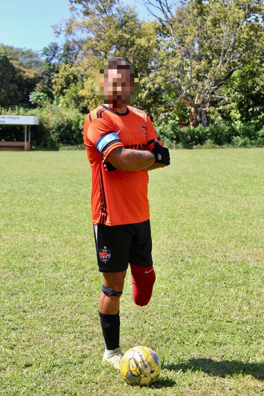 El jugador fue detenido este jueves en Esparza. Foto Facebook.