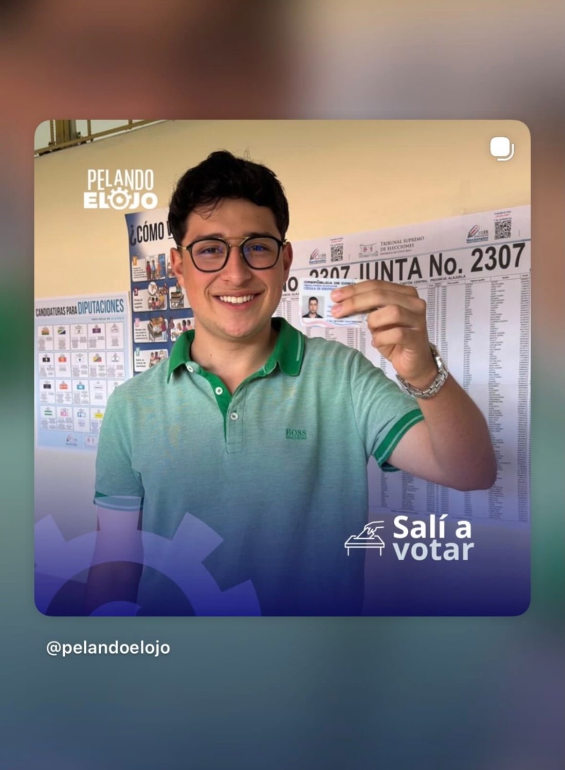 Parte de los famositicos que acudieron al llamado de salir a votar en estas Elecciones 2026.