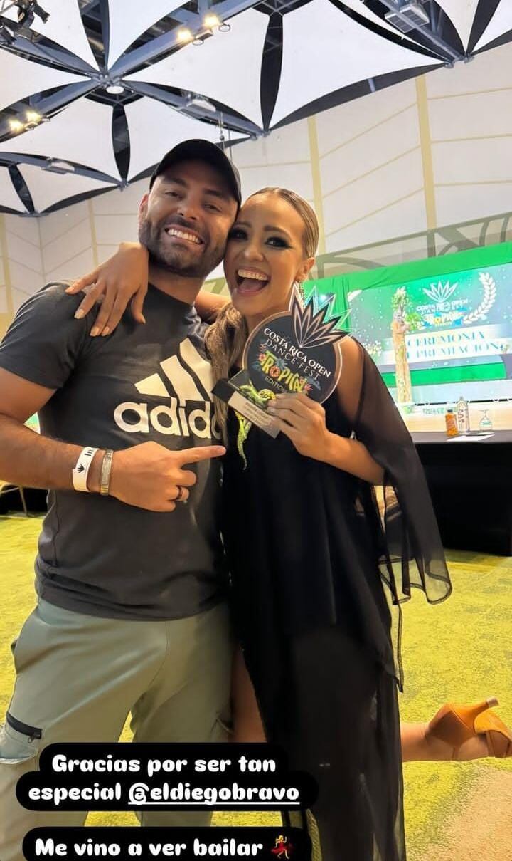 Diego Bravo tuvo un gran gesto con Yesssenia Reyes