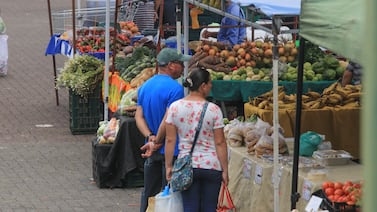 Precios de alimentos vuelven a subir en ferias del agricultor y supermercados