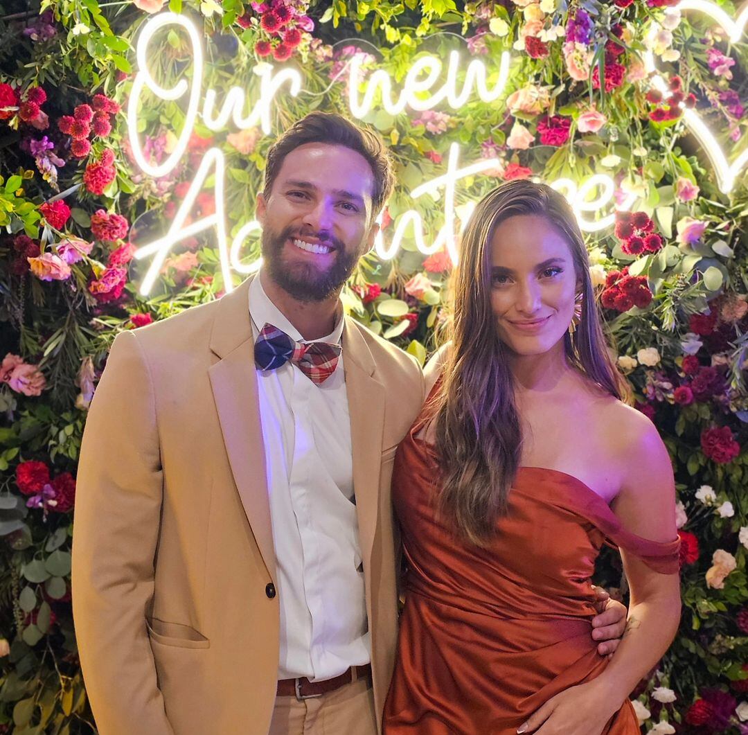 El periodista Jorge Vindas y su pareja Fiorella Mora se casarán este 21 de abril.