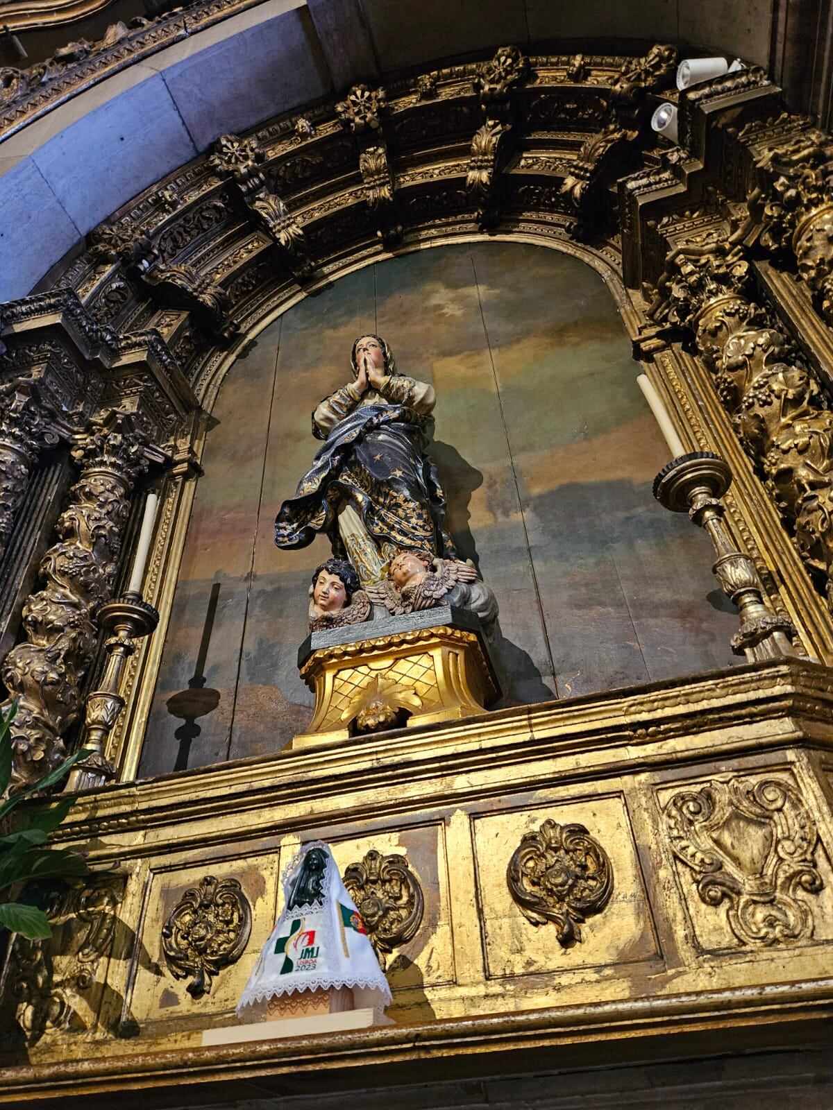 Una romería simbólica realizó un grupo de ticos que se encuentra en Portugal como parte de la delegación oficial costarricense presente en la Jornada Mundial de la Juventud 2023