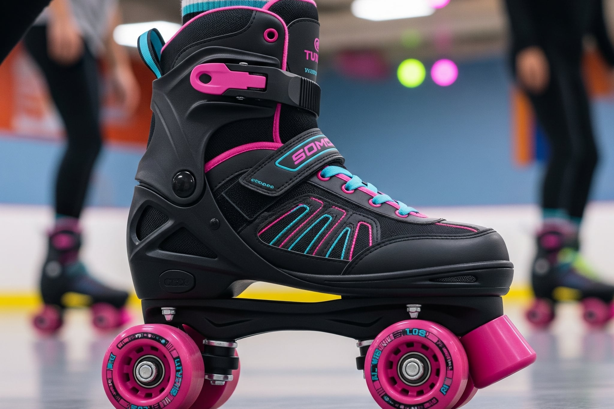 El patín es el mejor compañero de Milagros.