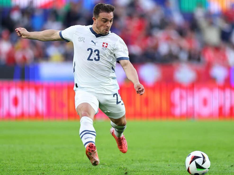El jugador de Suiza, Xherdan Shaqiri marcó un golazo ante Escocia, tras un remate colocado al ángulo. El duelo de la Eurocopa fue intenso entre estas dos selecciones.