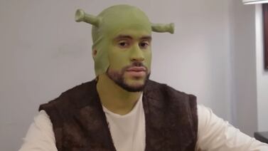 Bad Bunny se lució en ‘Saturday Night Live’... hasta se vistió de Shrek al lado de Mike Jagger y Pedro Pascal