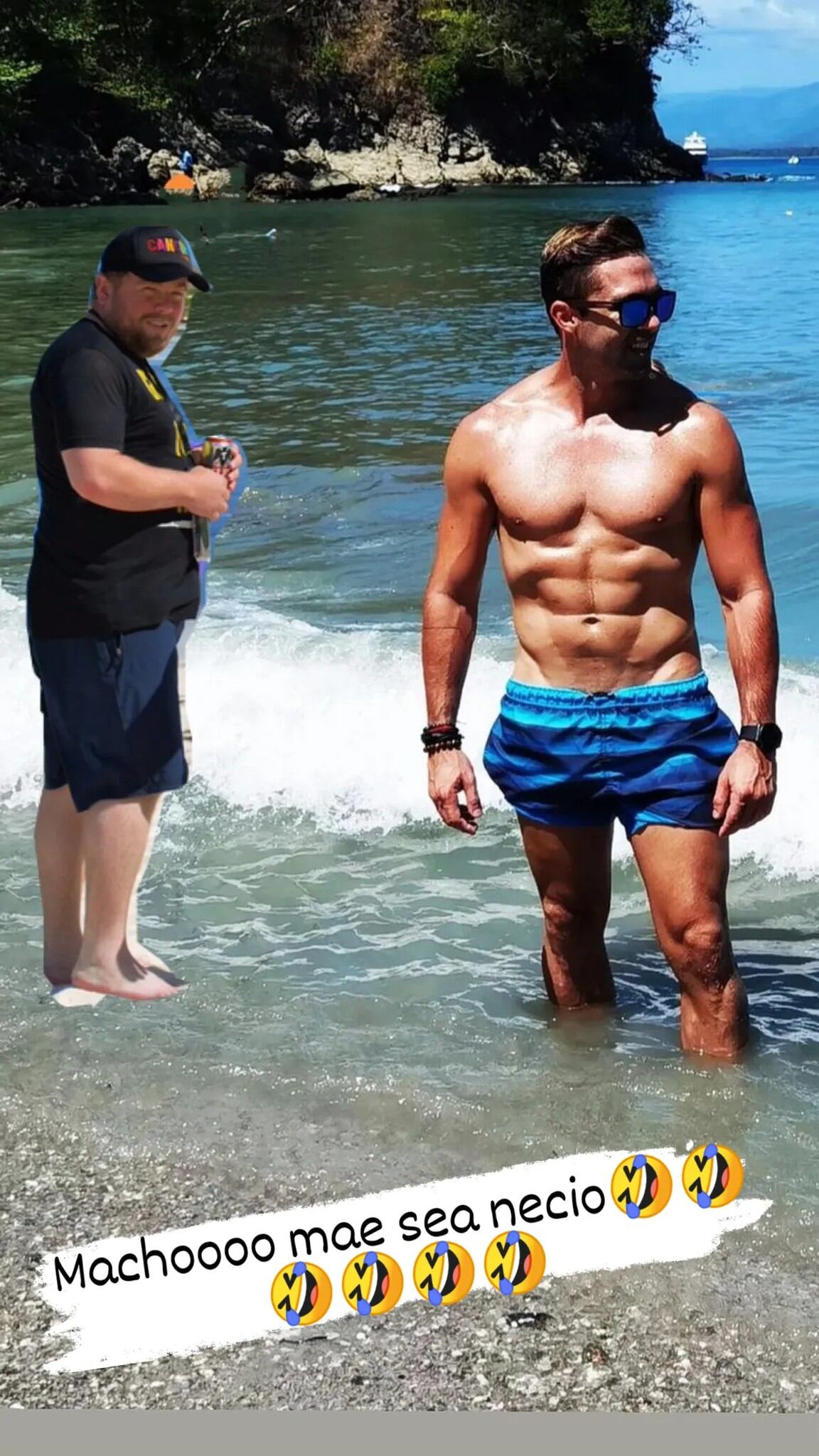 Ítalo Marenco, meme playa