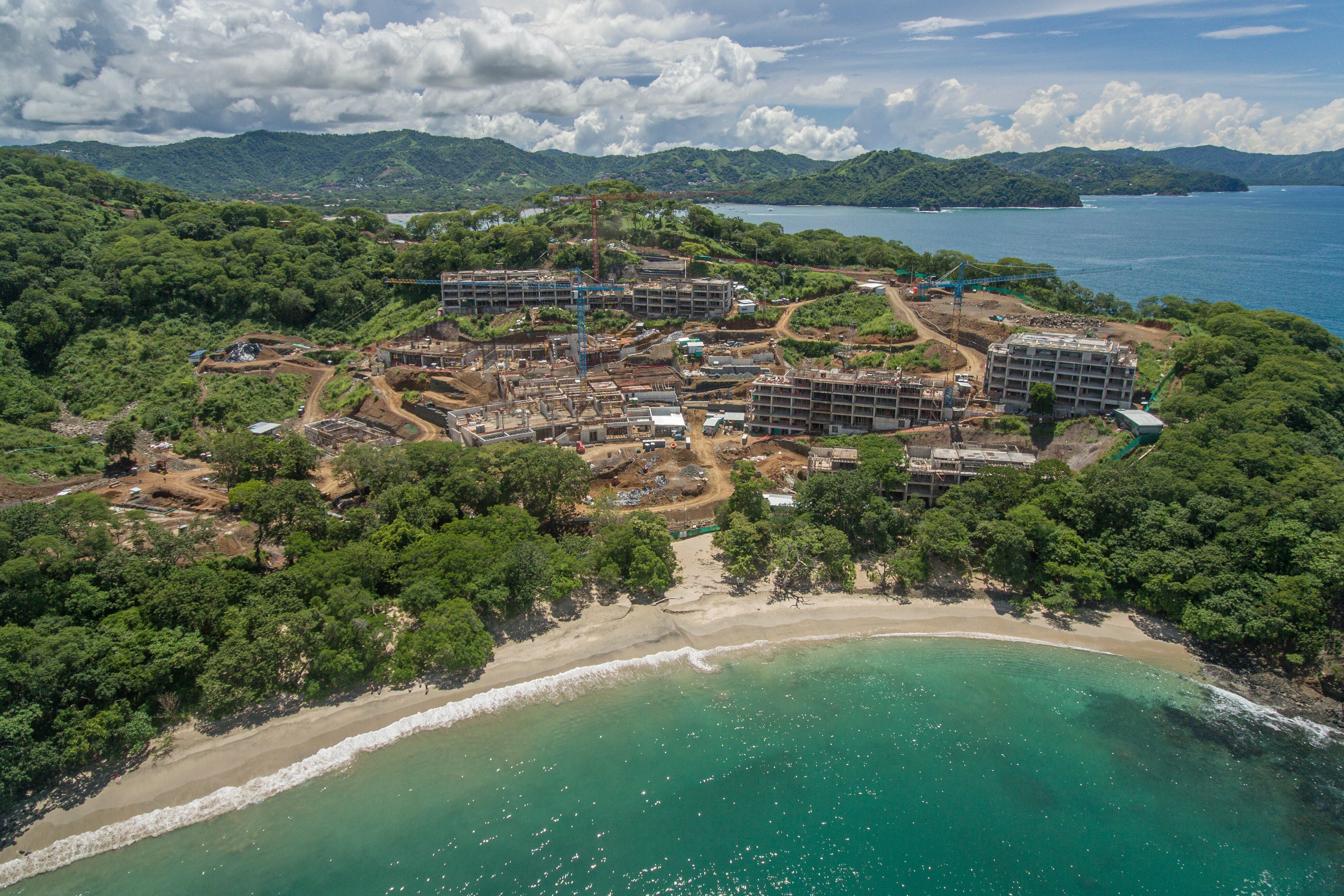 El hotel Waldorf Astoria está en fase de construcción y estará listo para el 2025.Foto: Cortesía