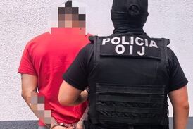 Detienen en San José a sospechoso de extorsiones “gota a gota”