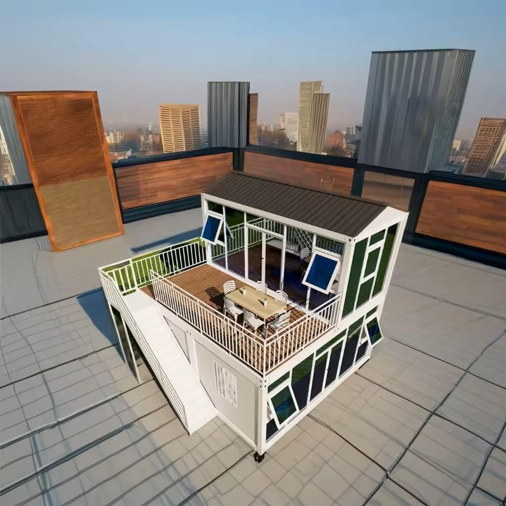 El modelo S.E.Q. incluye plomería, sistema eléctrico y muebles básicos listos para usar.