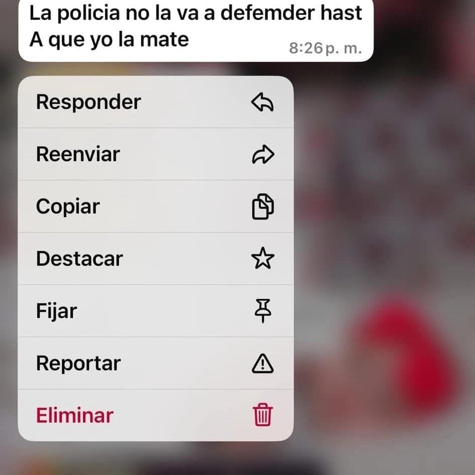 Yalitza Robles joven que es acosada y amenazada de muerte por otra mujer. José Pablo Murillo abogado