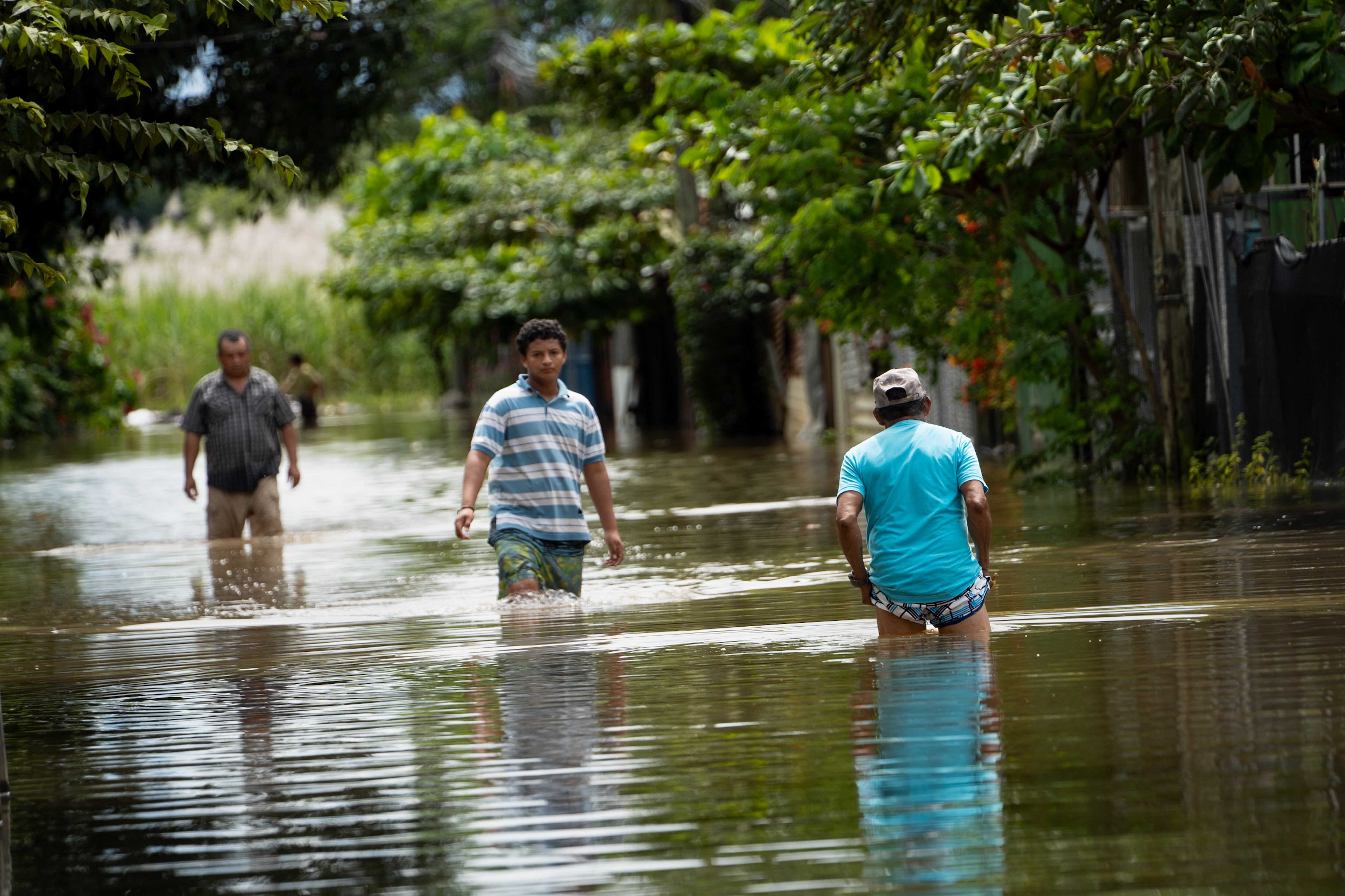 12/11/2024/ fotos de inundaciones en Río Las Palmas, Filadelfia, Carrillo, Guanacaste. El río en las inundaciones siempre inunda estas zonas / Crédito fotógrafo Marcos Ponciano