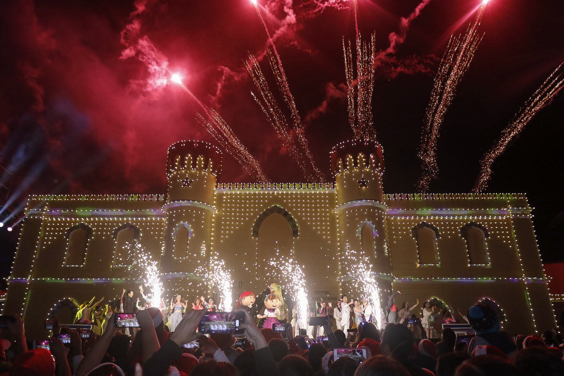 30/11/2023. Iluminación del Museo de los niños. San José. Fotografía: Lilly Arce.