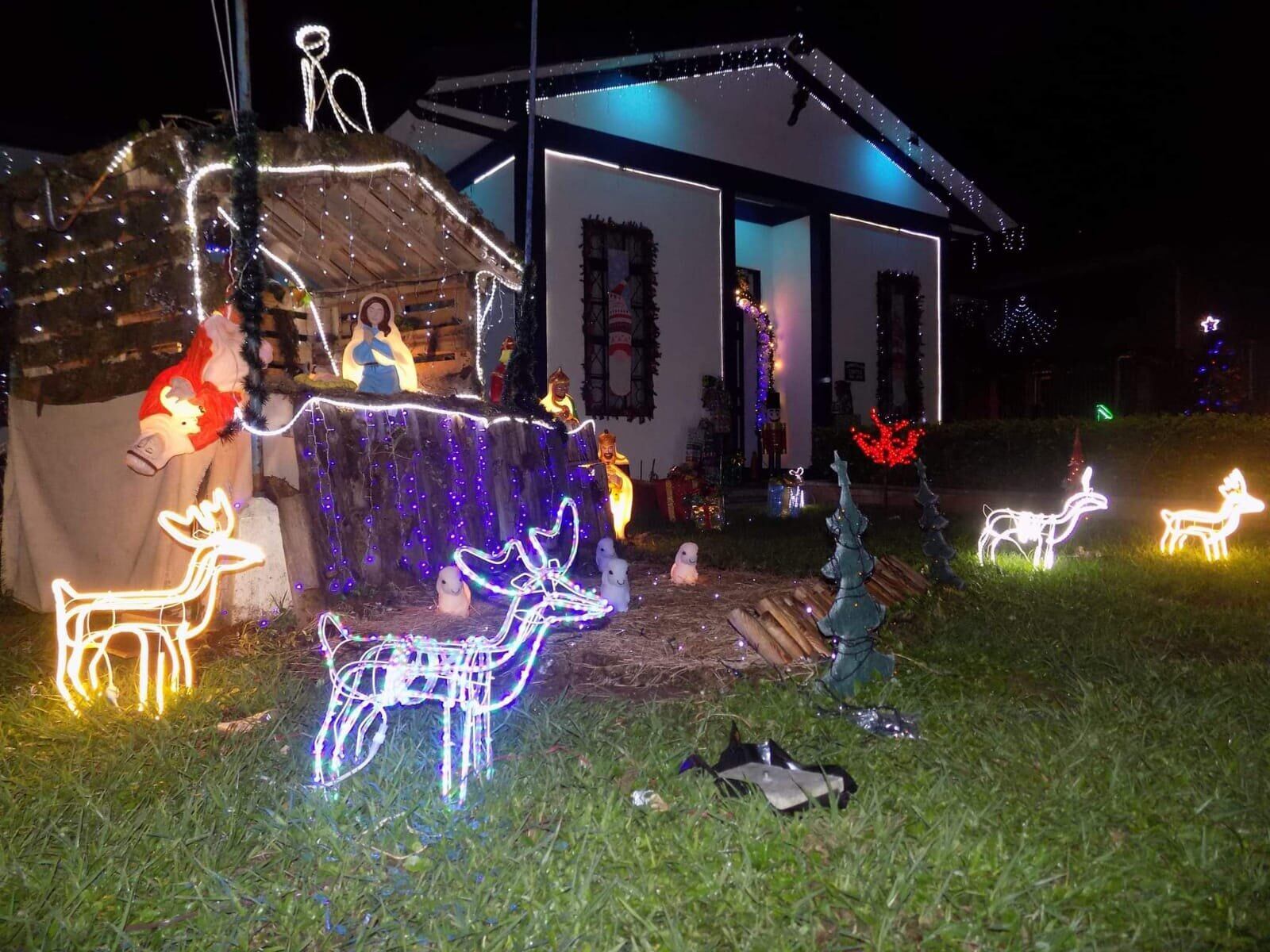 Amor y pasión por la Navidad se convirtieron en un escape para joven con autismo.