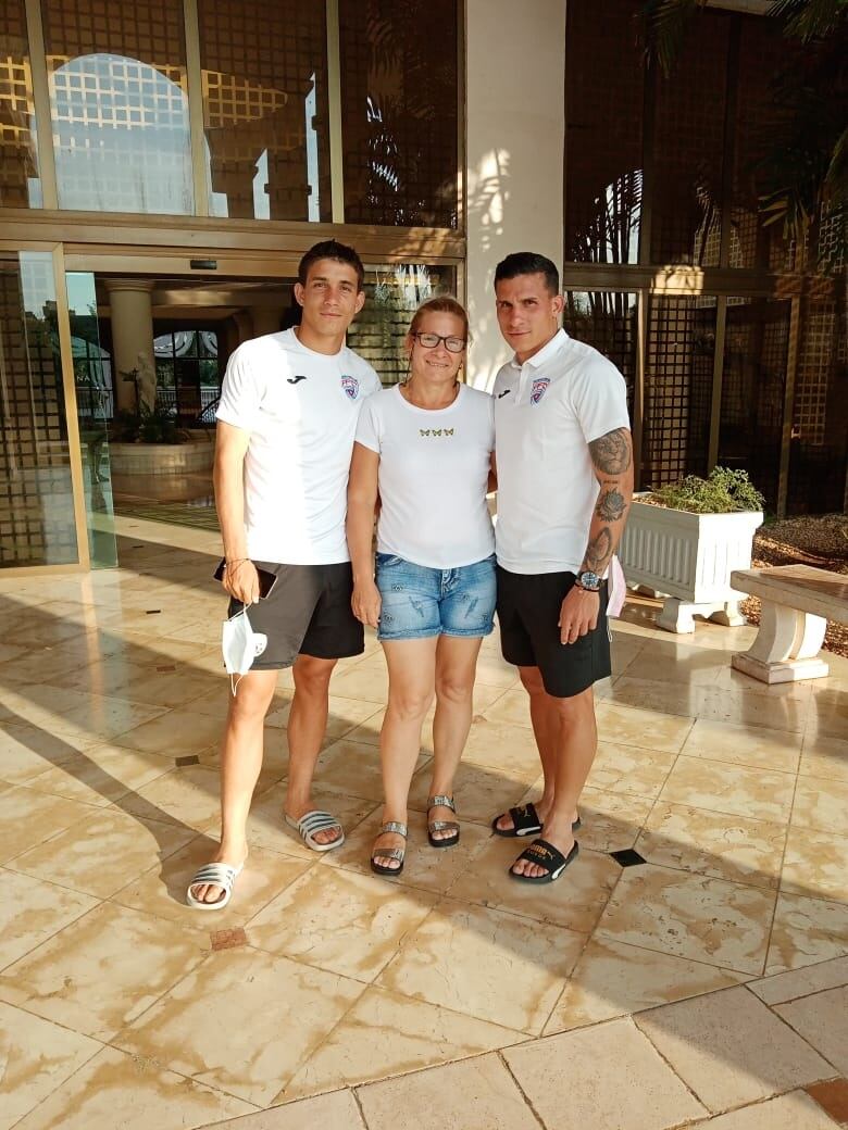 Maricel Díaz, mamá de Luis Paradela. Cortesía.