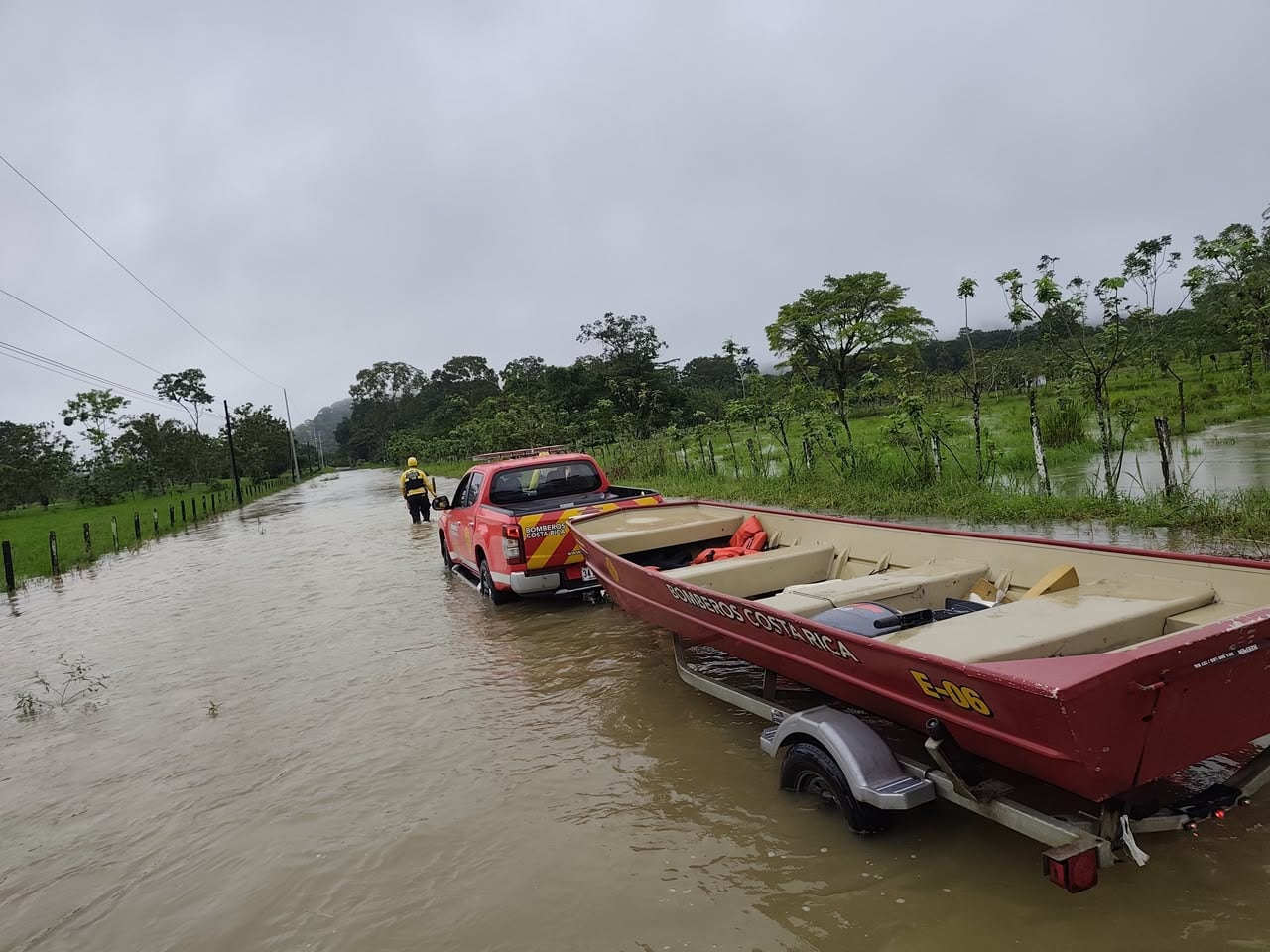 Rescate en Pueblo Nuevo de Guácimo